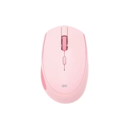 Fantech Go W193 Silent Click Dual Mode Wireless Mouse – Pink Color