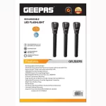 Geepas (GFL51076) 3 IN 1 Rechargeable LED Flashlight