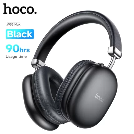 Hoco W35 Max Wireless Headphone- Black Color