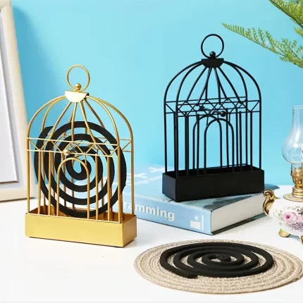 Metal Mosquito Coil Holder – Black Color