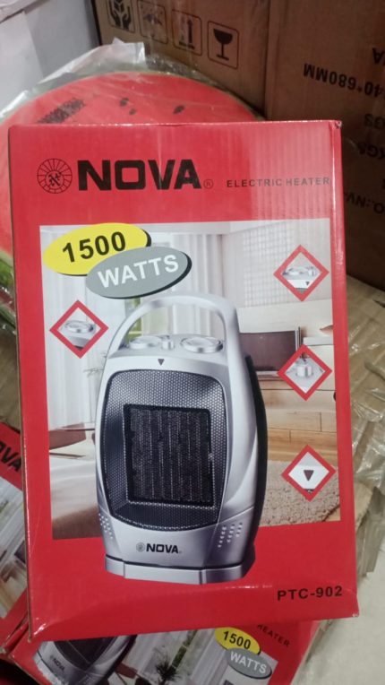 Nova Electric Heater Room Heater (PTC-902, 1500Watts)