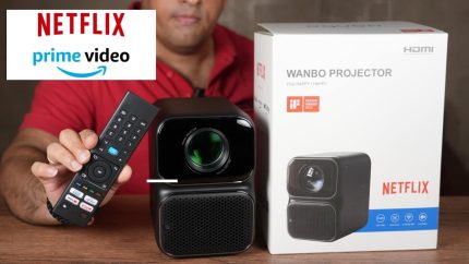 WANBO TT Auto Focus Netflix Certified 650 ANSI Lumen Projector