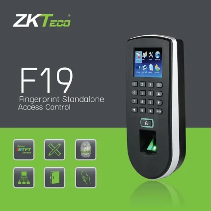 ZKTeco F19 Fingerprint Standalone Access Control