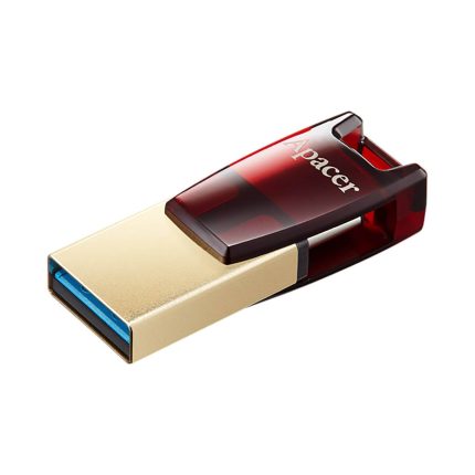 APACER 32GB AH180 USB 3.2 TYPE-C Dual Interface Flash Drive- Red Color