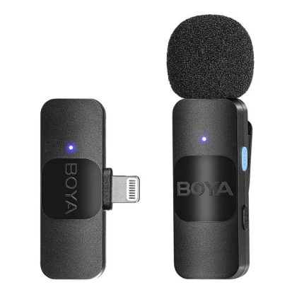 BOYA BY-V1 2.4GHz Wireless Microphone System For IPhone (1:1)