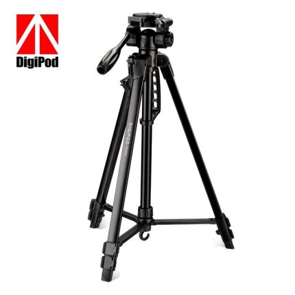 DIGIPOD TR452 Aluminum Camera Tripod (4.4 Feet)