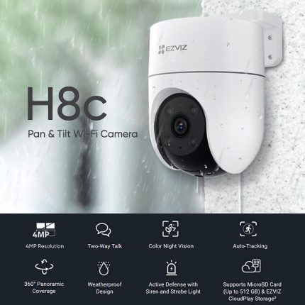 EZVIZ H8c 2MP 1080P 360 Degree IP Camera