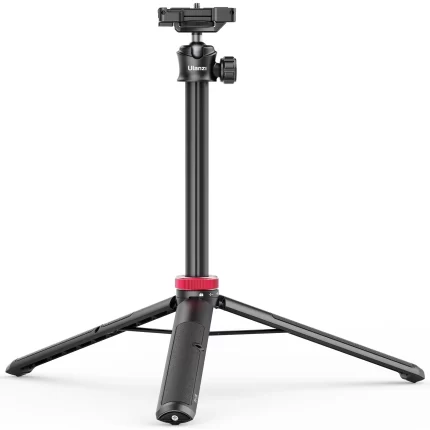 Ulanzi MT44 Extendable Vlog Tripod With 360° Ball Head – Black Color