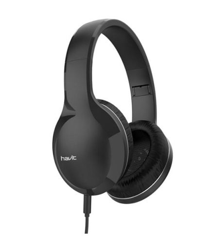 HAVIT H100d Wired Portable Folding Headphone – 1 Year Warranty