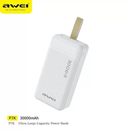 Awei P7K 30000mAh Fast Charging Power Bank