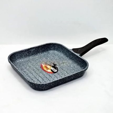 Kiam Die-Casting 26cm Grillpan with Glass Lid