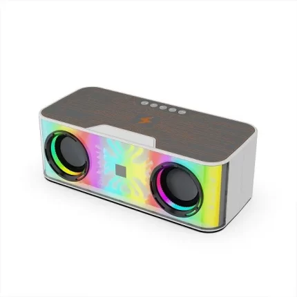 Portable HM-A9 Mecha Bluetooth Speaker With Wireless Charging