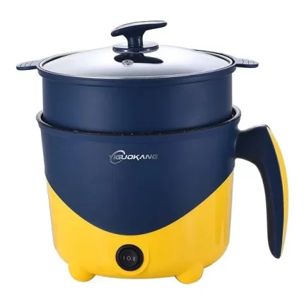 Mini Multi-Functional Double Layer Electric Cooking Pot