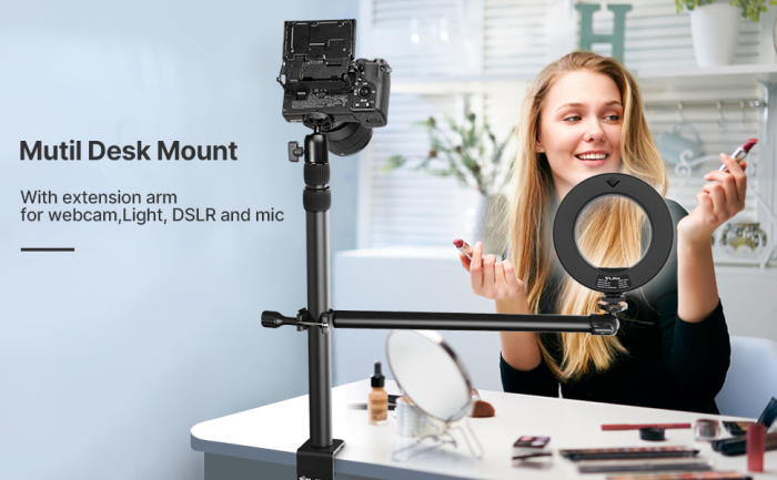 Overhead Desk Mount Stand For DSLR