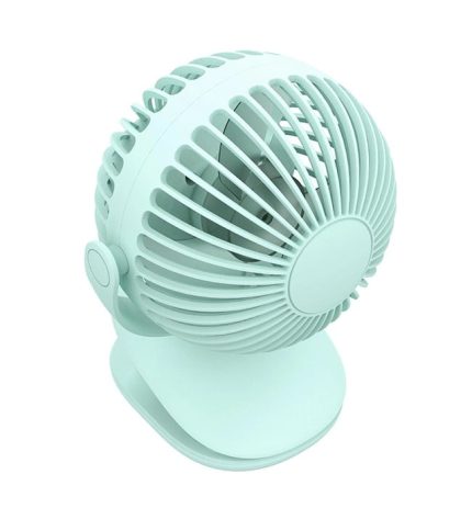 Mini Clip Fan 360 Degree Rotation Rechargeable Fan